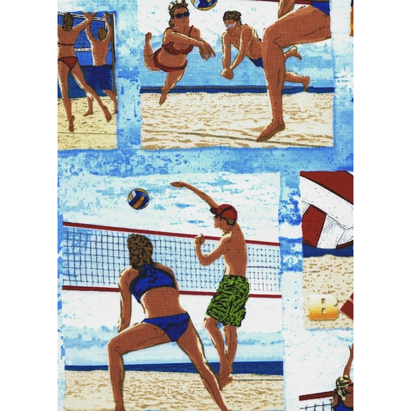Sun Surf Sand - Volleyball Postcards